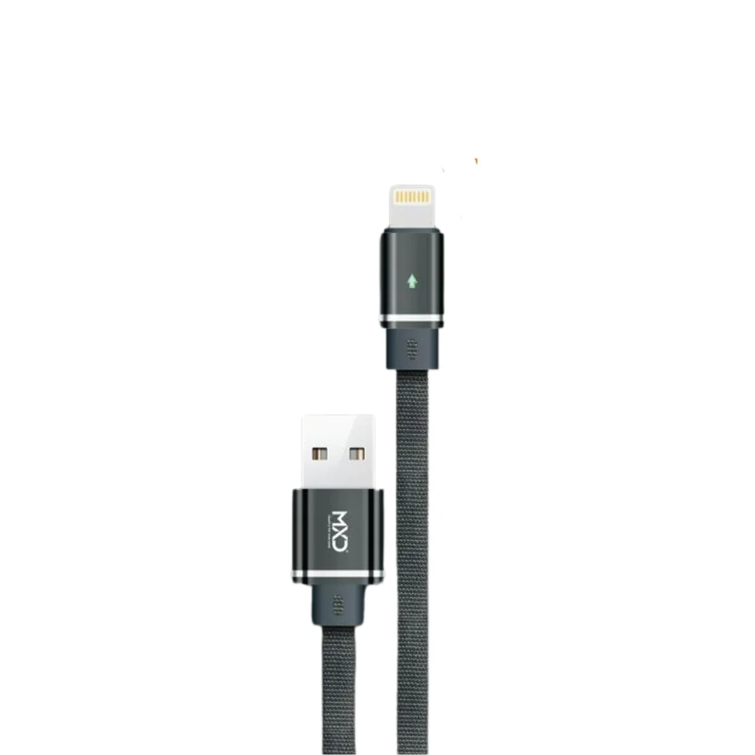 USB LED charger data cable for iPhone 11 Pro, XS, XR, 8, 7, and 6 - Long, fast charging lead with reliable performance