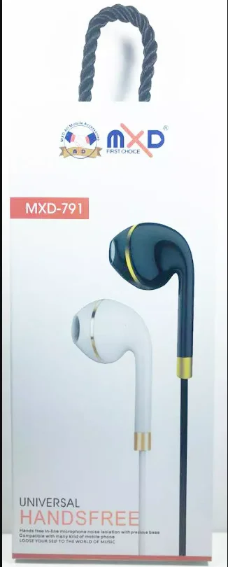 Universal Handsfree Earphones with Mic - Headphones for iPhone & Samsung Galaxy Headset