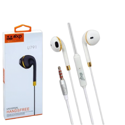 Universal Handsfree Earphones with Mic - Headphones for iPhone & Samsung Galaxy Headset
