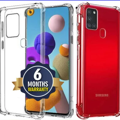 Shockproof Clear Bumper Case for Samsung Galaxy A51, A30, A31, A20, M51 - Affordable Protection Cover